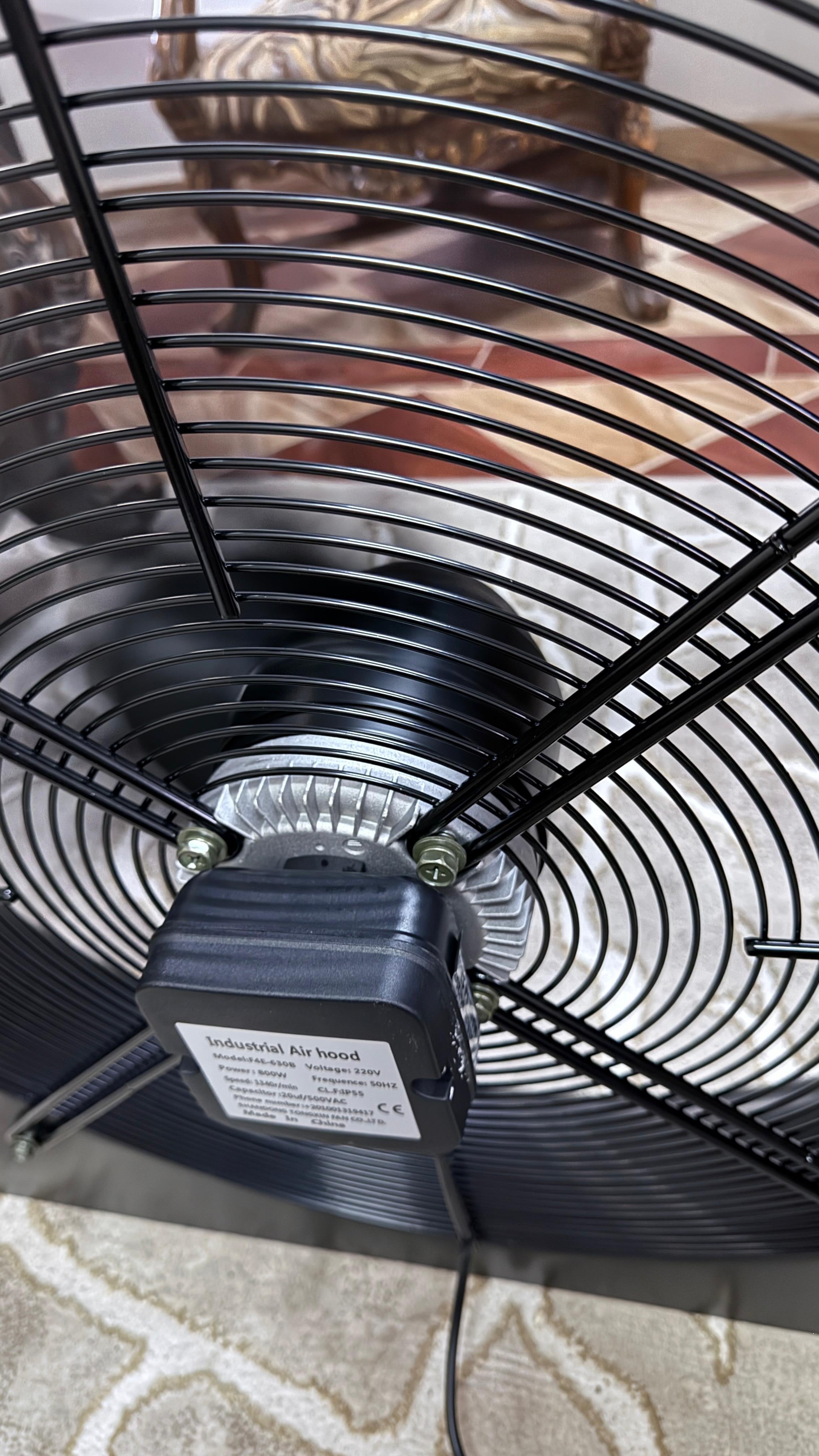 شفاط مزرعة دواجن 82×82 سم – موتور نحاس 800 وات