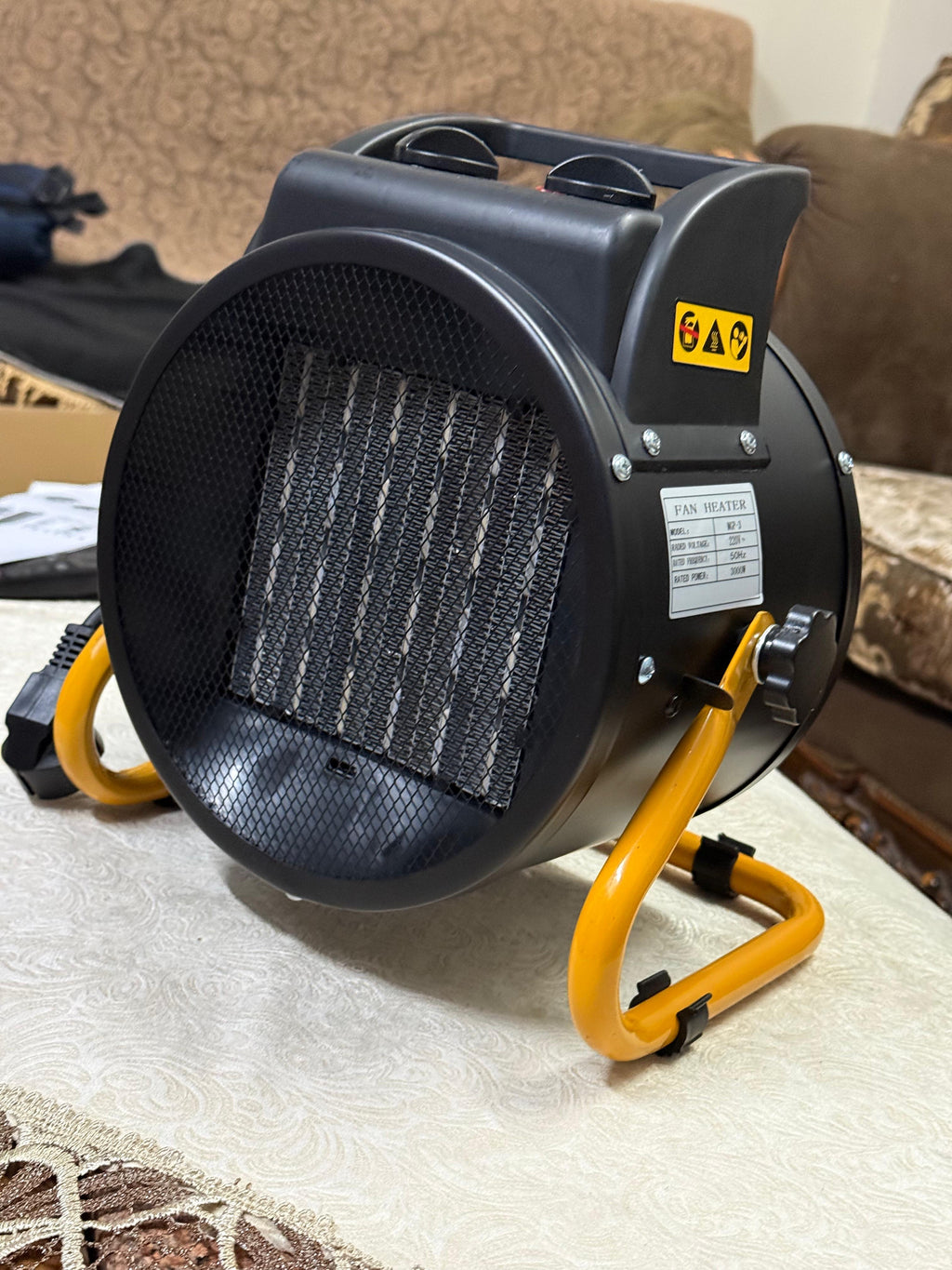 هيتر كهرباء 3 كيلو وات – 220V – تدفئة حتى 30 متر²