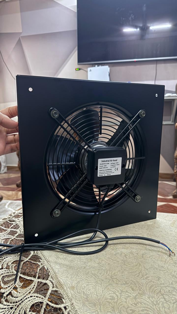 شفاط مزرعة دواجن 38×38 سم – موتور نحاس 70 وات